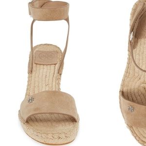 NWOT Tory Burch Bima espadrille wedge - Black 8.5